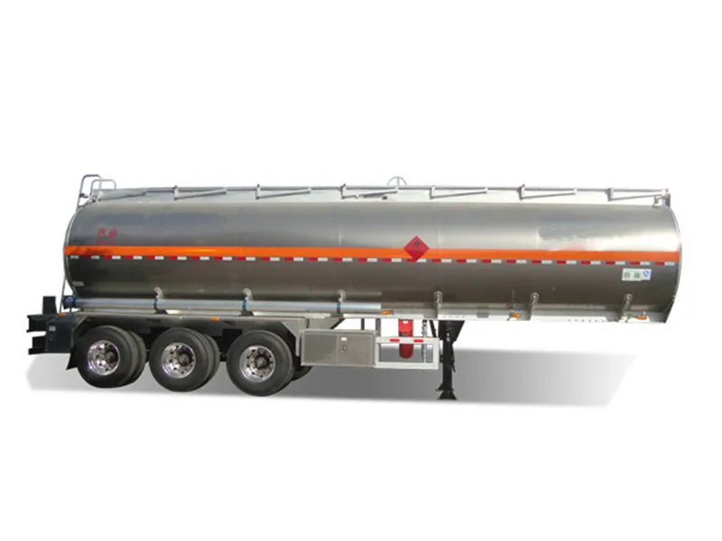 Oil or Sulfuric Acid Liquid Transport Tank Trailer