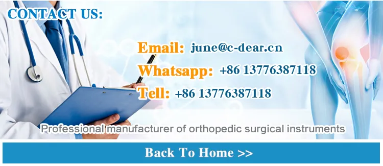 Orthopedic Surgical Tibia Intramedullary Nail Instruments for Orthopaedic or Fracture Appliances