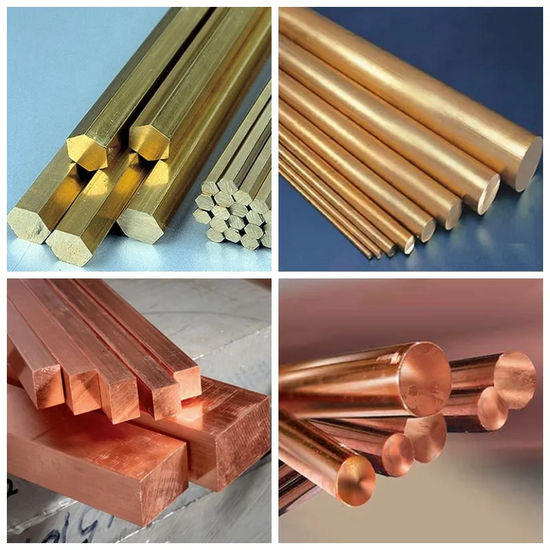 Oxygen Free C10100 Copper Alloy Round Bar in Stock