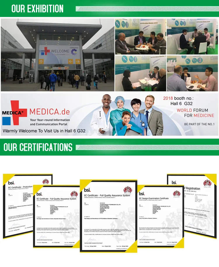 Pig Tail Double J Ureteral Stent Double J Catheter Set Pusher Guide Wire