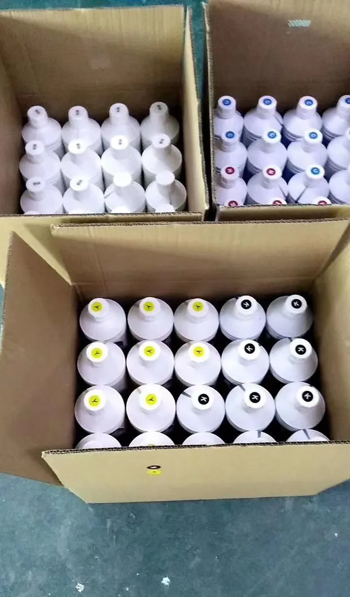 Pigment White Inks for Digital Pet Heat Press Printing Machine Vivid Color
