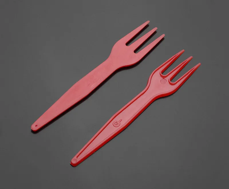 Plastic Material and Forks Flatware Type Disposable Plastic Fork