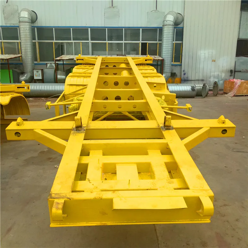 Popular Low Price 20FT 40FT Container Chassis Skeleton Semi Trailer Price