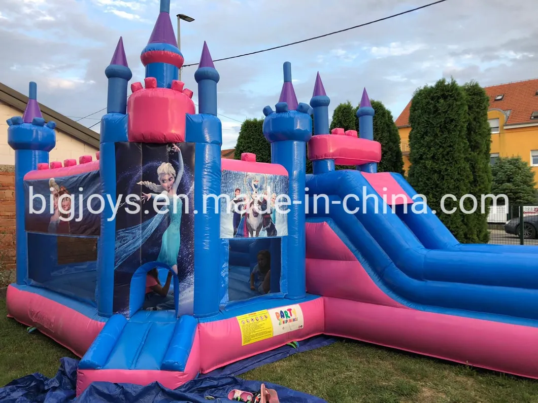Princess Theme Inflatable Bounce Castle Combo for Sale