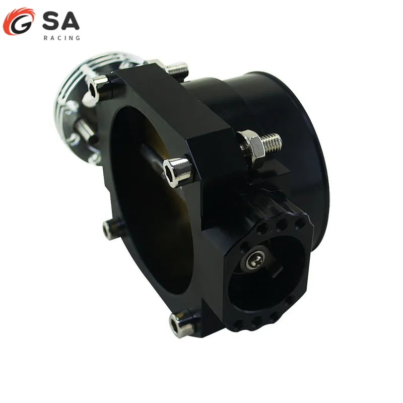 Racing-Black 85mm Q45 Universal Throttle Body Intake Manifold for Nissan Rb25det