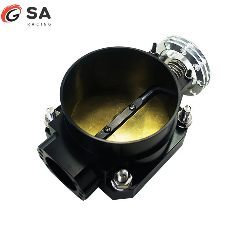 Racing-Black 85mm Q45 Universal Throttle Body Intake Manifold for Nissan Rb25det