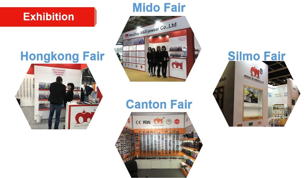 Reading Glasses Eyewear with Display for Ladies Fashionable (WRP804011)