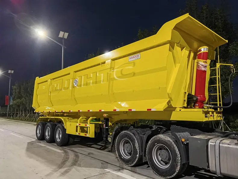 Rear Dump Semi Trailer Dump Trailer for Sale