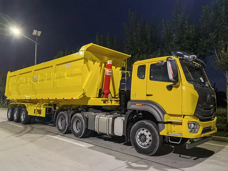 Rear Dump Semi Trailer Dump Trailer for Sale