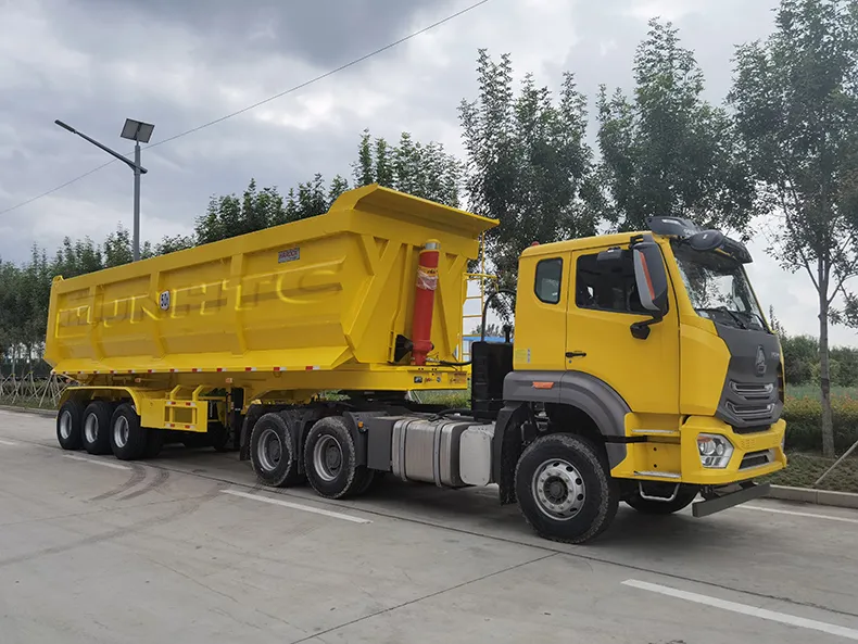 Rear Dump Semi Trailer Dump Trailer for Sale