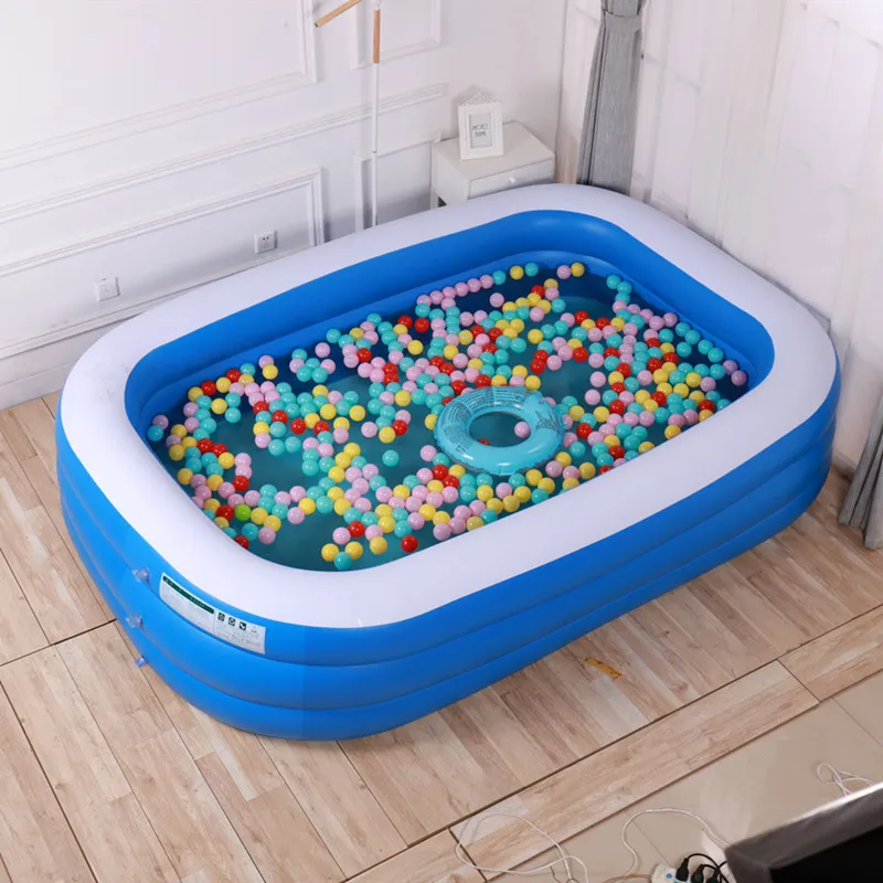 Rectangle Inflatable Swimming Pools for Kids and Adults