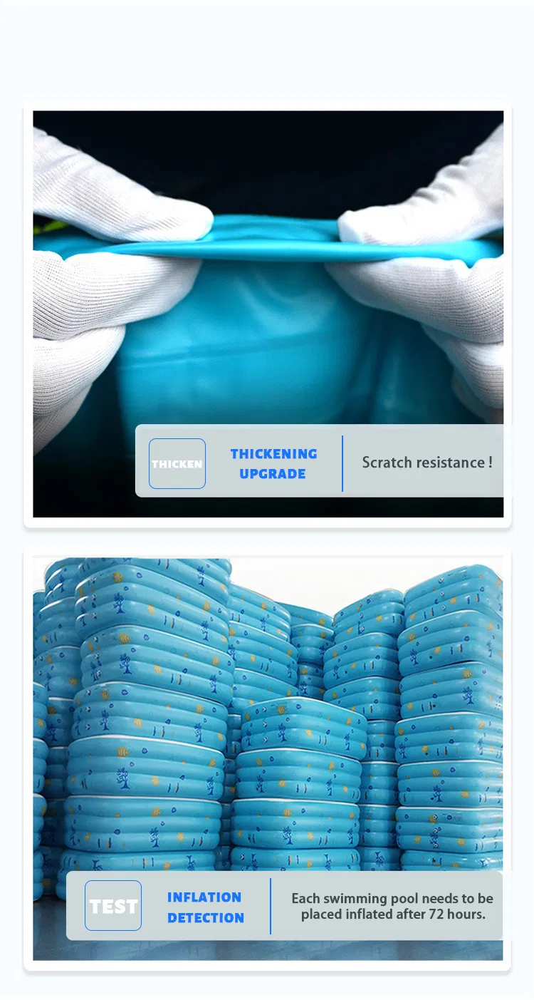 Rectangle Inflatable Swimming Pools for Kids and Adults