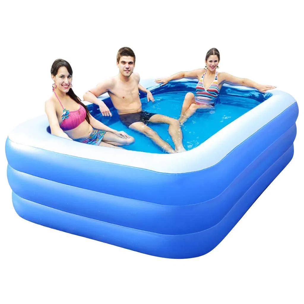 Rectangle Inflatable Swimming Pools for Kids and Adults