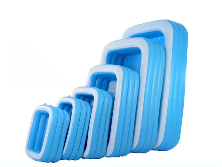 Rectangle Inflatable Swimming Pools for Kids and Adults