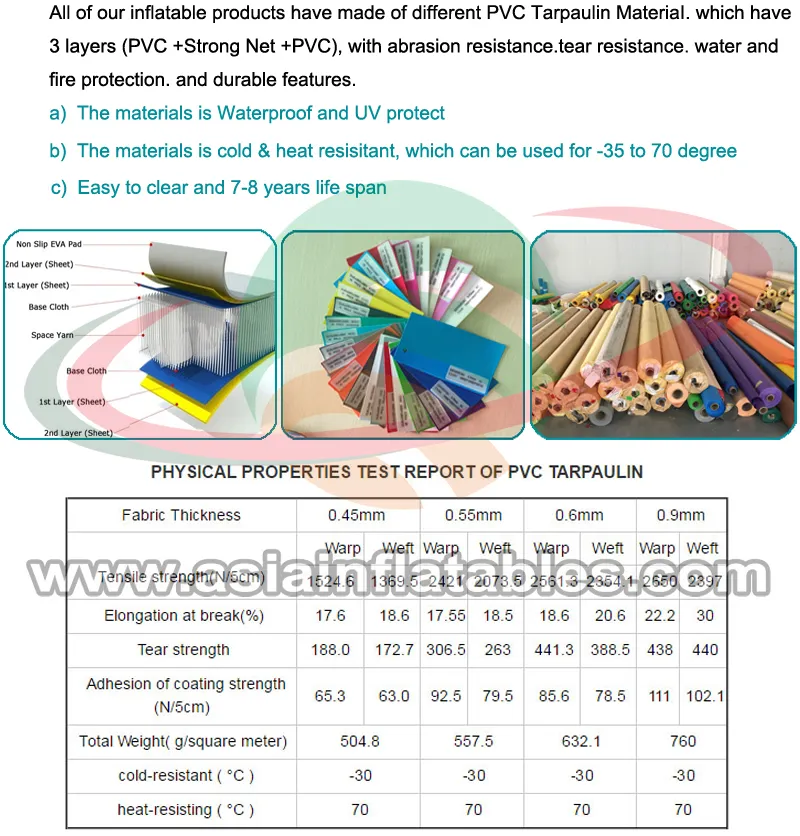 Round Pig Theme Inflatable Playground, Outdoor Inflatable Amusement Park