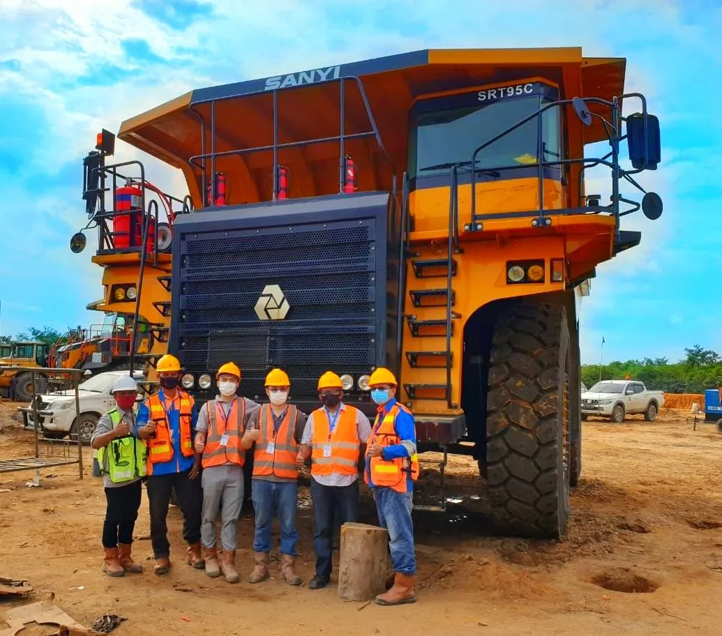 Sany Mining Trucks Srt95 in Switzerland