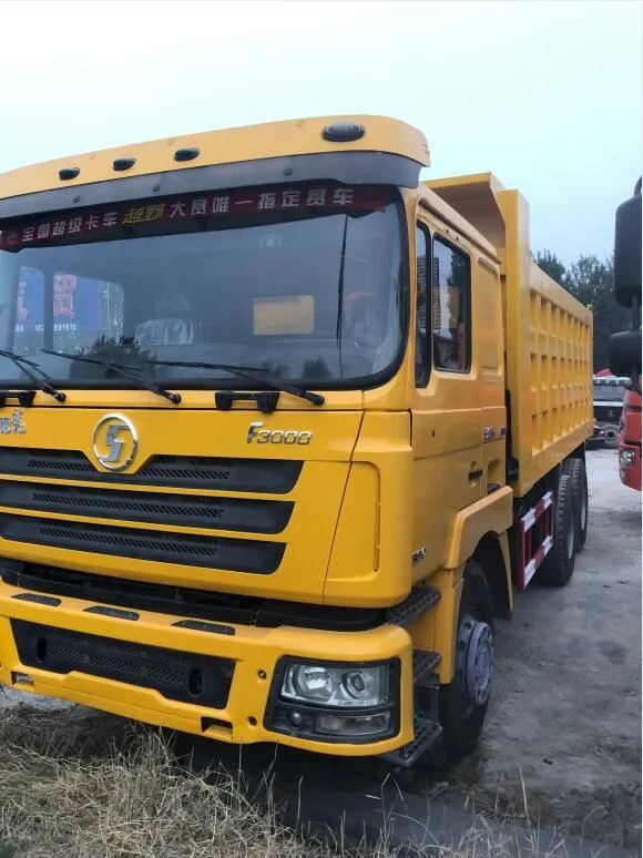 Second Hand Shacman 375HP Delong F2000/F3000 6X4 Dump Truck for African
