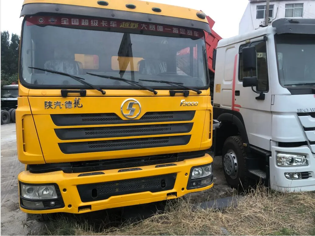 Second Hand Shacman 375HP Delong F2000/F3000 6X4 Dump Truck for African