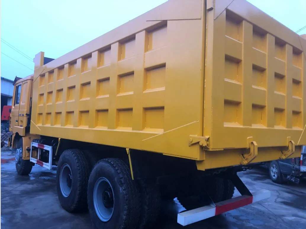 Second Hand Shacman 375HP Delong F2000/F3000 6X4 Dump Truck for African