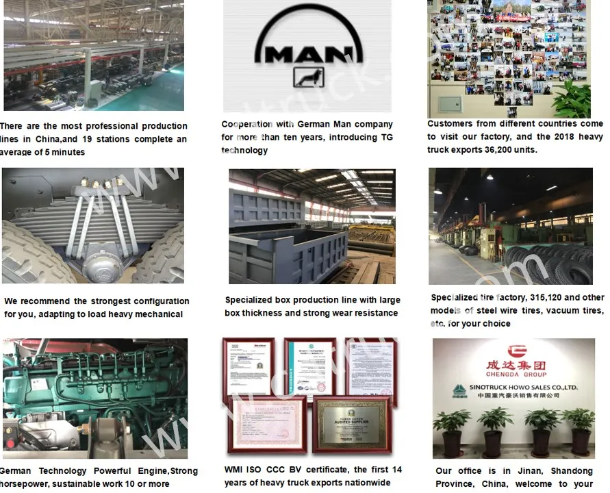 Sinotruk HOWO Heavy Duty Mining Dump Truck for Sale