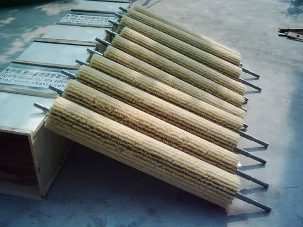 Sisal Fiber Sander Polishing Brush Roller Machine Roller Cleaning Brush