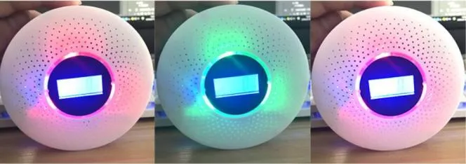 Standards LCD Display Smoke Detector Carbon Monoxide Alarm