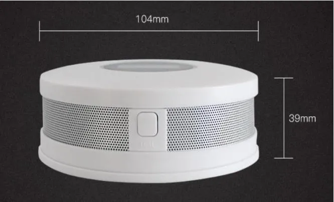 Standards LCD Display Smoke Detector Carbon Monoxide Alarm