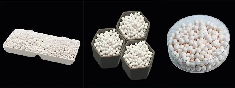 Static Water Adsorption 3-5mm Activated Alumina Ball