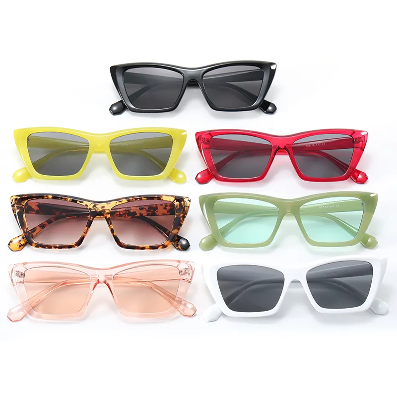 Sun Glasses Small Cat Eye Driver UV400 Trendy Cateye Sunglasses