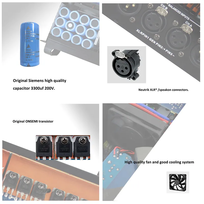 Tour Guide Voice Amplifier Fp8000q 1000 Watt Portable Amplifier Powerful AMP