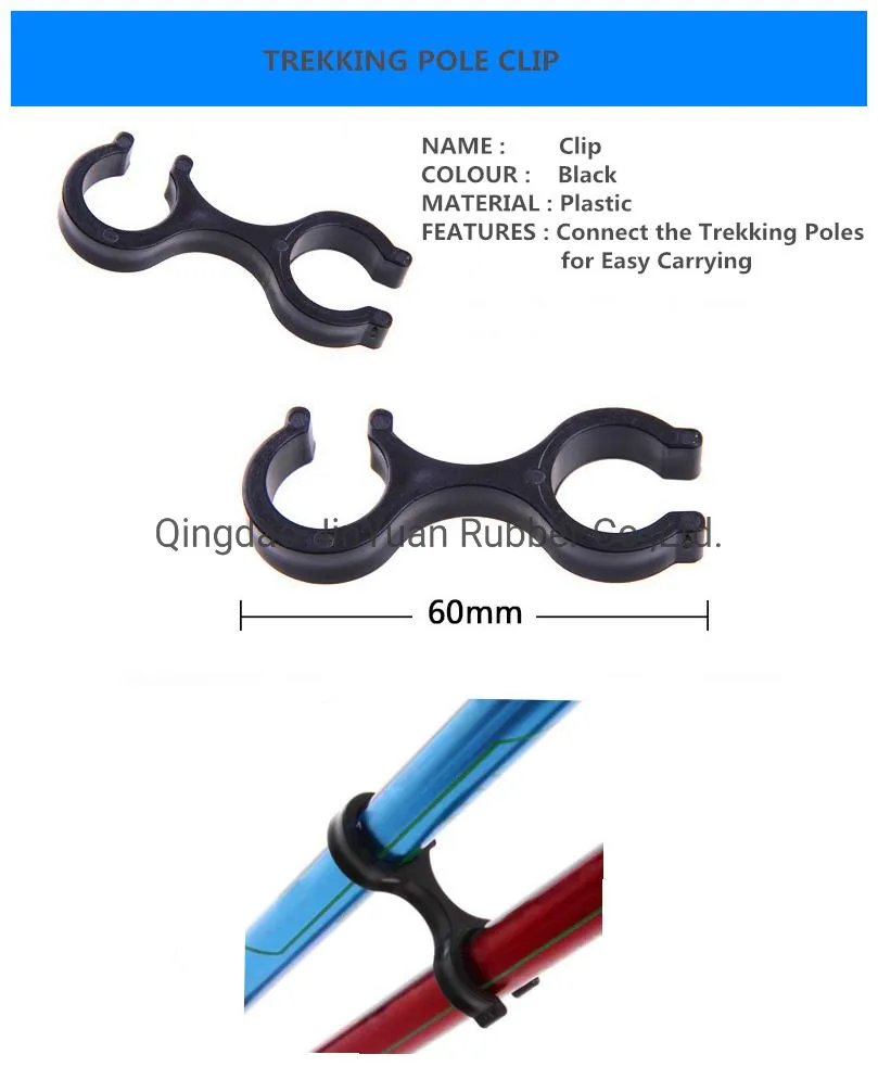 Trekking Pole Rubber Tips Cover for Outdoor Walking Aluminium Alloy Hiking Stick Part Accessorie