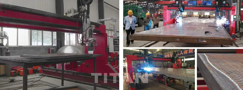 Tripple Axle Flat Bed 40FT Container Carrier Trailer Platform Semi Truck Flatbed Trailer for Sale Price