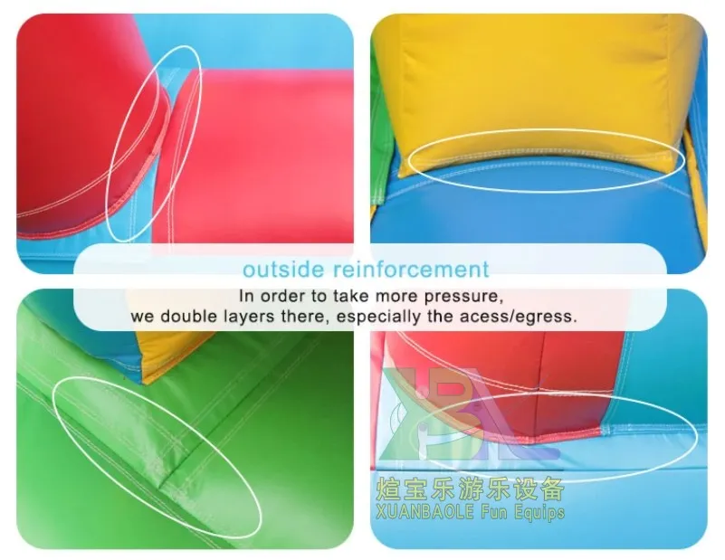 Undersea Water Combo Slide Outdoor Kids Water Pool Inflatable Bouncer Combo Castle Slide with Pool