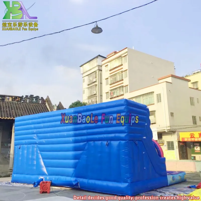 Undersea Water Combo Slide Outdoor Kids Water Pool Inflatable Bouncer Combo Castle Slide with Pool