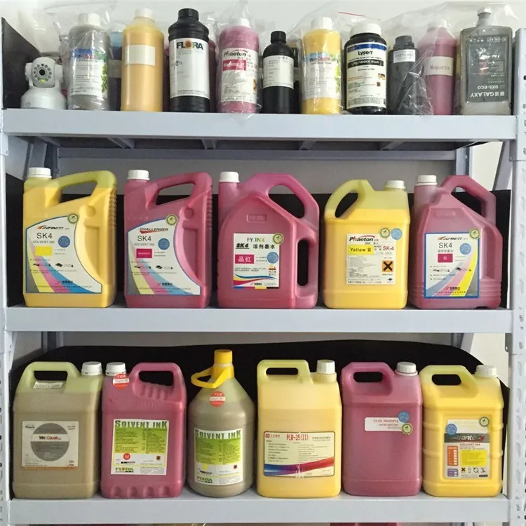 Union Color Factory Price Eco Solvent Ink for Epson Dx5/Dx7/XP600/I3200 Heads