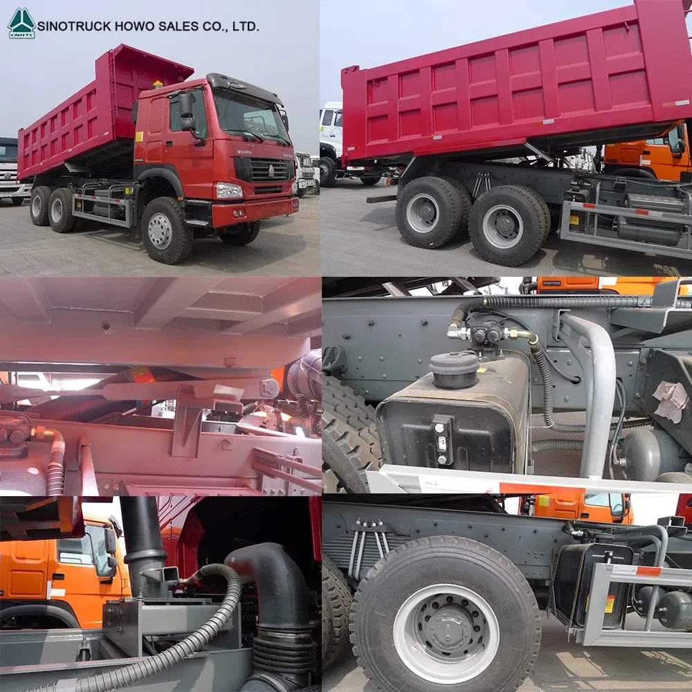 Used Dump Truck Sinotruk HOWO 371HP 375 HP 10 Wheeler Tipper Truck