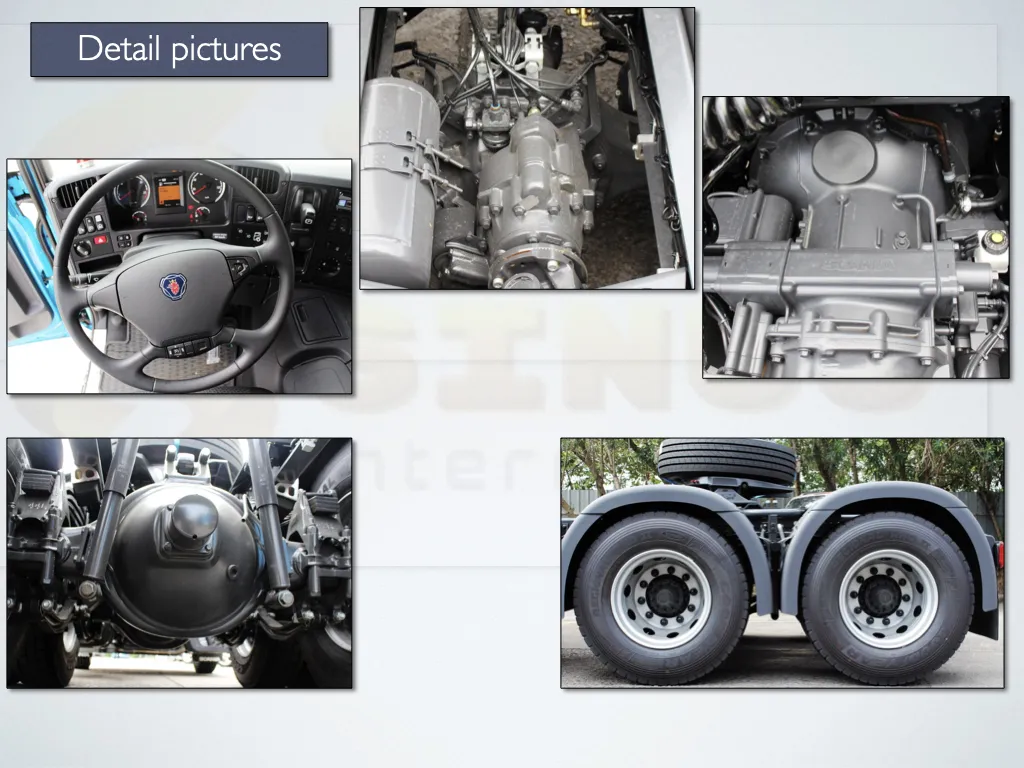 Used Scania Tractor Truck 6X4 P380 Trailer Truck 10 Wheels 6*4 Scania Tractor Truck P410