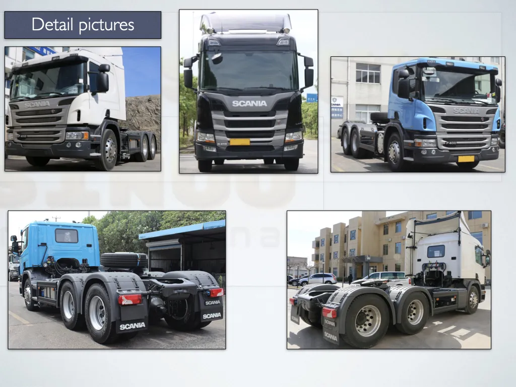 Used Scania Tractor Truck 6X4 P380 Trailer Truck 10 Wheels 6*4 Scania Tractor Truck P410