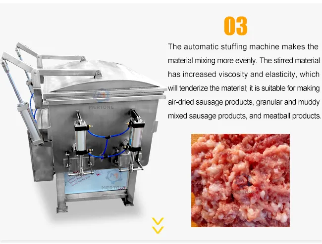 Vegetarian Sausage Making Machine for Soya Protein Sausage