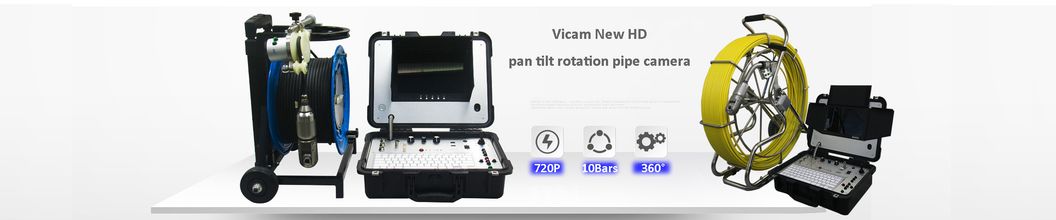Vicam New HD 720p Video Waterproof Borehole Camera with Manual Winch