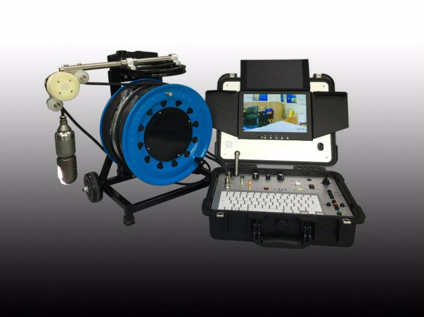 Vicam New HD 720p Video Waterproof Borehole Camera with Manual Winch