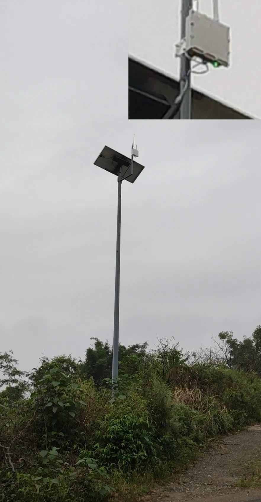 Waterproof IP66 Lora Transceiver Gateway for Street Lighting Management