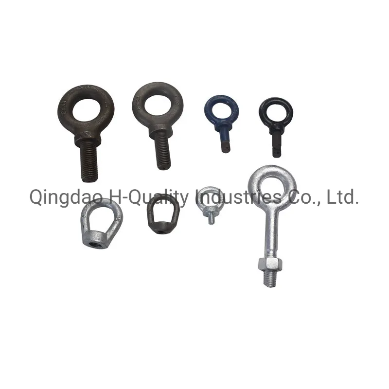 Zinc Plated Carbon Steel JIS B 1168 Eye Bolt